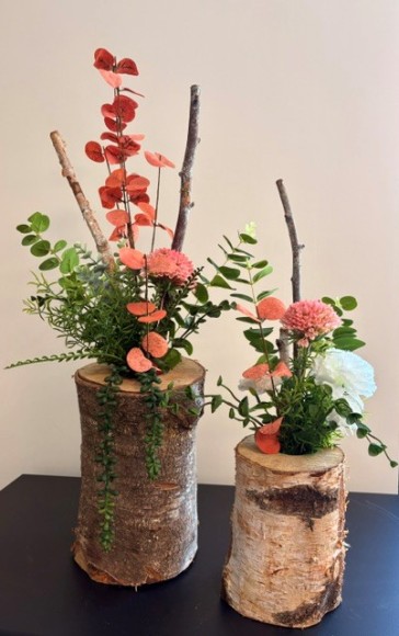 Location kit floral en bouleau de Normandie