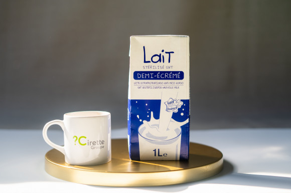Brique de Lait 1L demi écrémé UHT