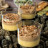 Mousse praliné, crème à l'orange