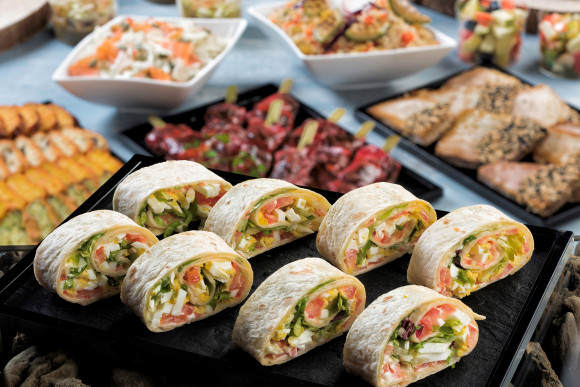 Wrap végétarien (50 grs)