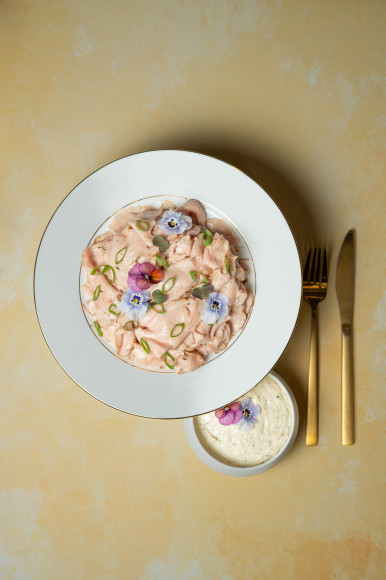 Longe de veau au thym & sa sauce béarnaise
