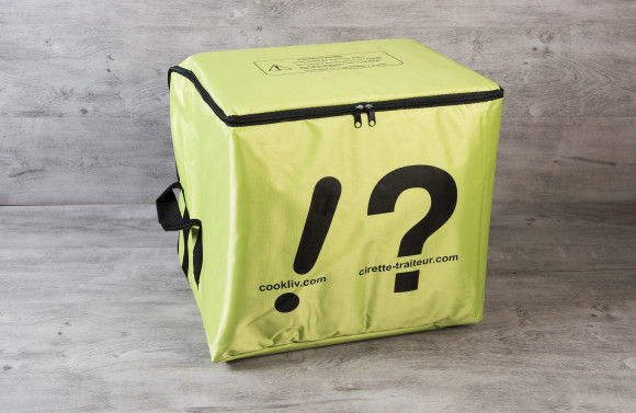 Sac cookbag vert Isotherme
