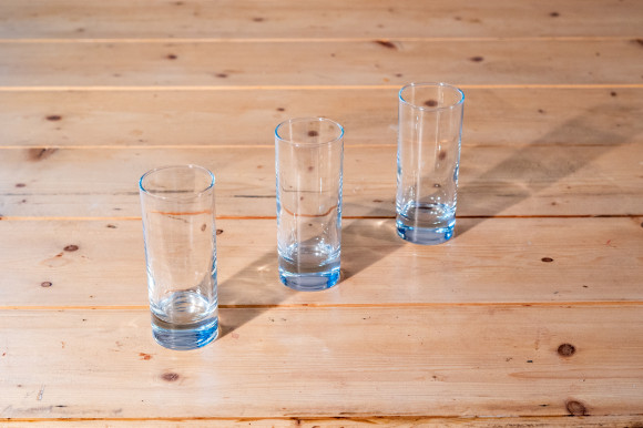 Lot de 49 tumblers en verre