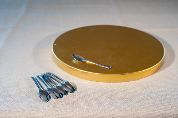 Paquet de 10 cuillères cocktail inox