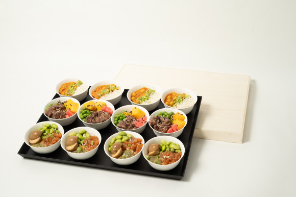Coffret Poke bowls (12 pièces)