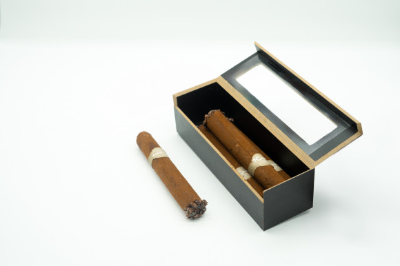 Coffret de 4 cigares en chocolat