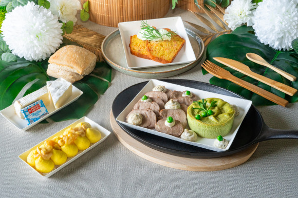 PLATEAU REPAS FROID « ARGILE »