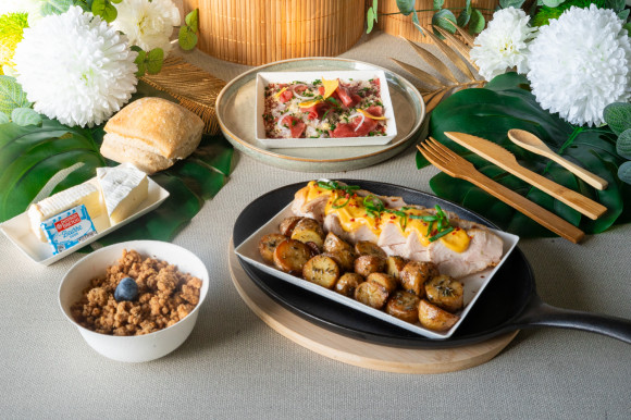 PLATEAU REPAS FROID « CUIR »