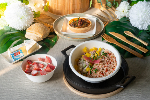 PLATEAU REPAS FROID « SOIE »